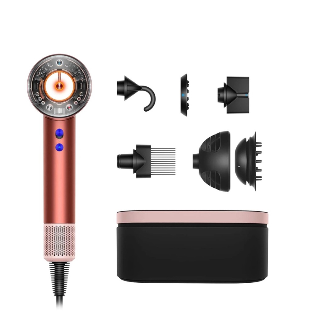 Dyson Hair Nural Supersonic Dryer Set - Strawberry Bronze